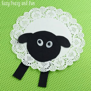 Bible craft sheep