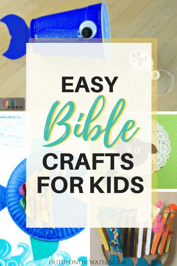 Easy Bible Crafts for Kids - Out Upon the Waters