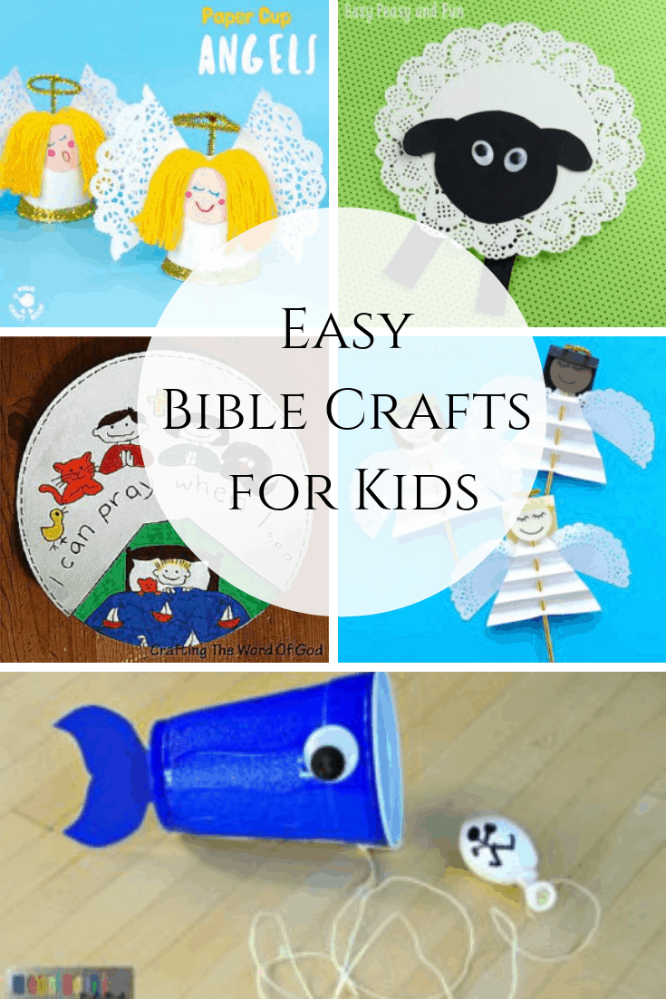 Easy Bible Crafts for Kids - Out Upon the Waters