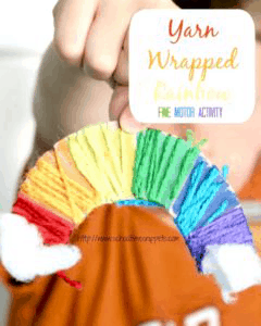 rainbow Bible craft