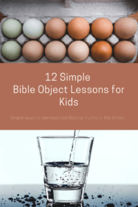 Bible Object Lessons for Kids - Out Upon the Waters