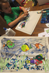 Days of Creation Crafts for Preschoolers - Out Upon the Waters