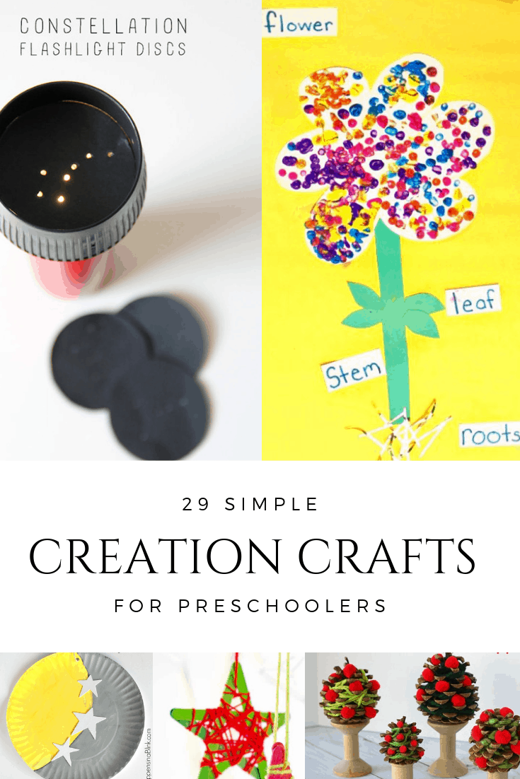 creation Bible crafts for kids