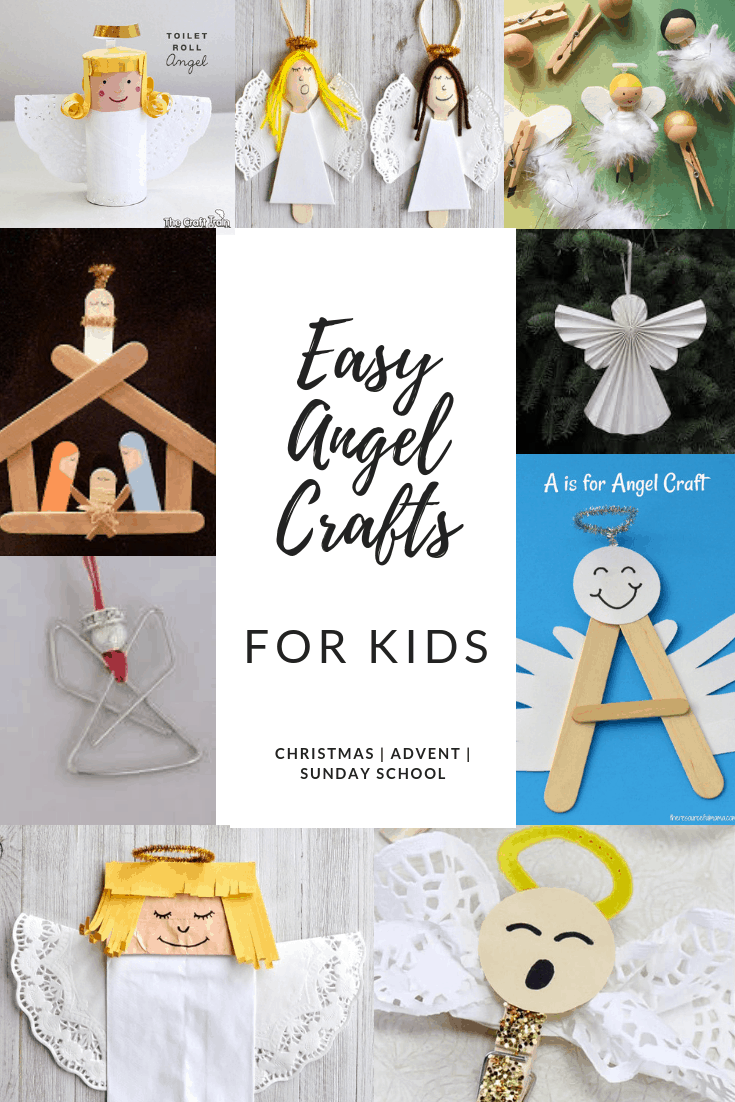 Easy angel crafts for kids