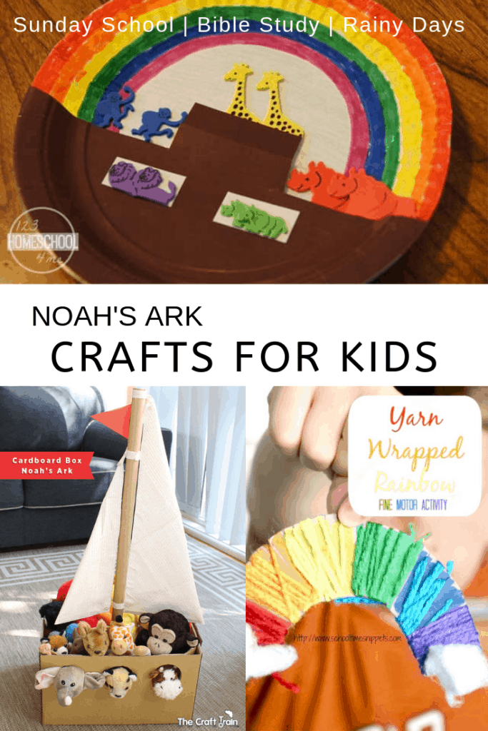 Noah's Ark Crafts for Kids - Out Upon the Waters