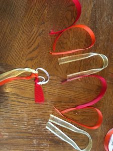 pentecost ribbon bracelet