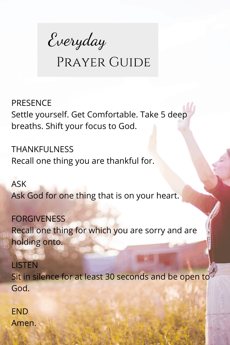 Everyday Prayer Guide