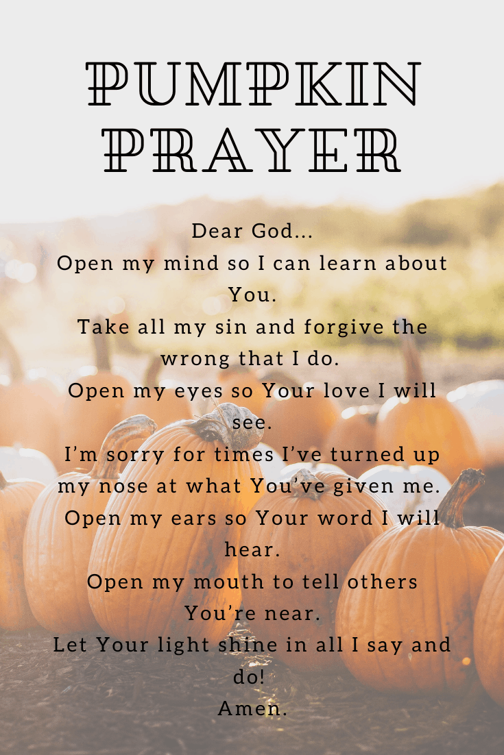 The Pumpkin Prayer
