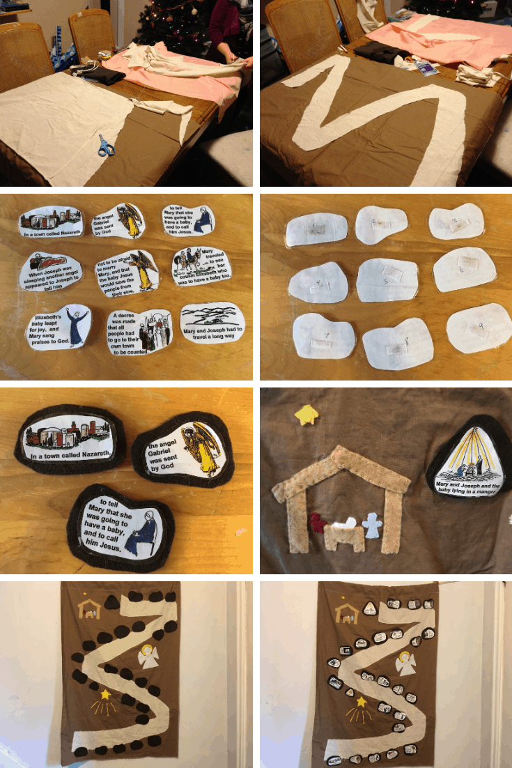 DIY Christmas Story Advent Calendar - Out Upon the Waters