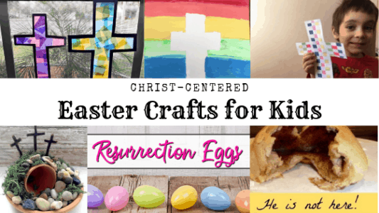 Easter Bible Crafts for Kids - Out Upon the Waters