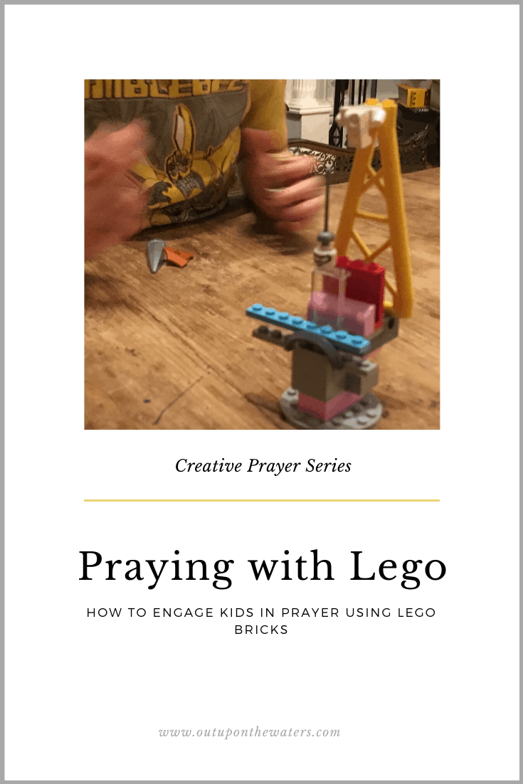 praying with Lego creative kids prayer