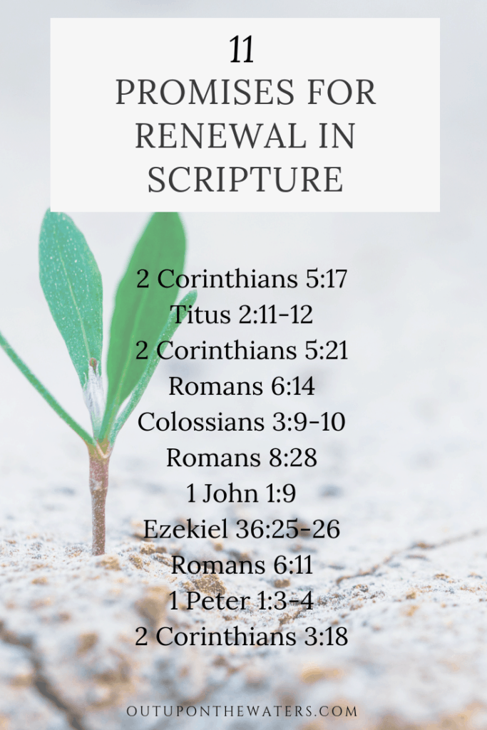 Promises of God for renewal