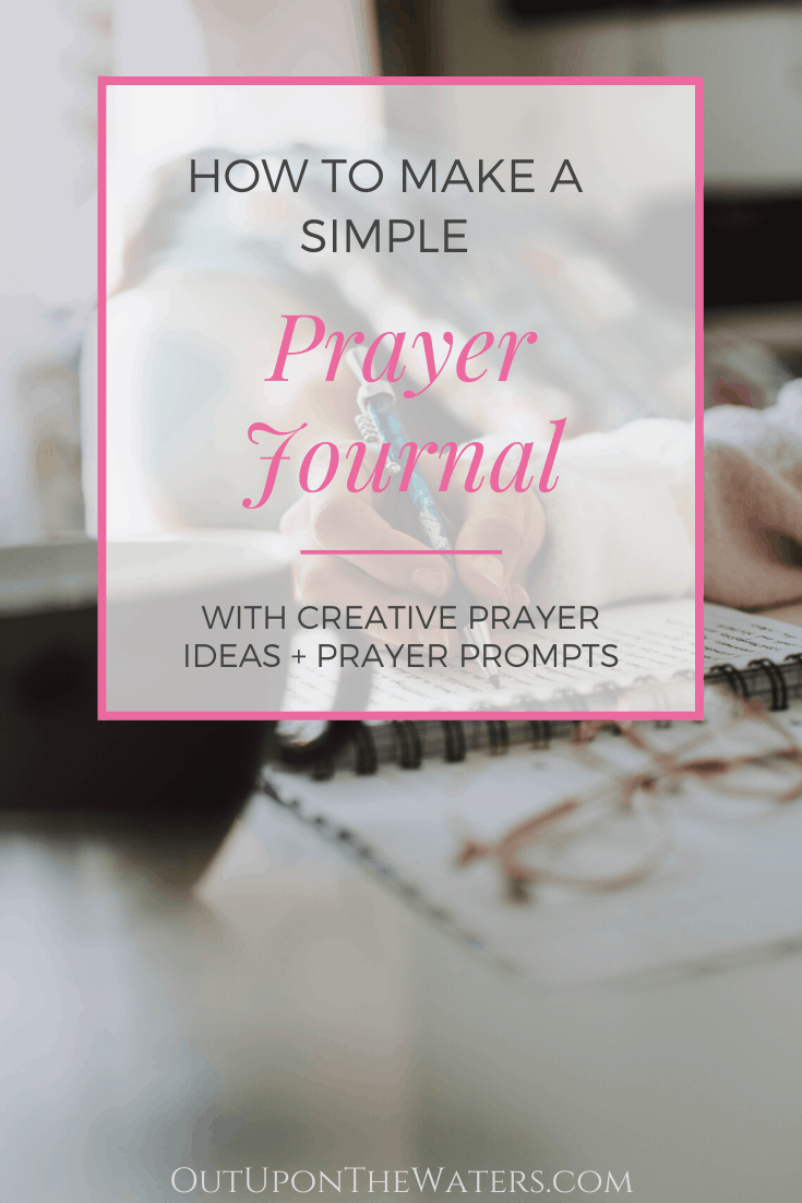 How to make a simple prayer journal