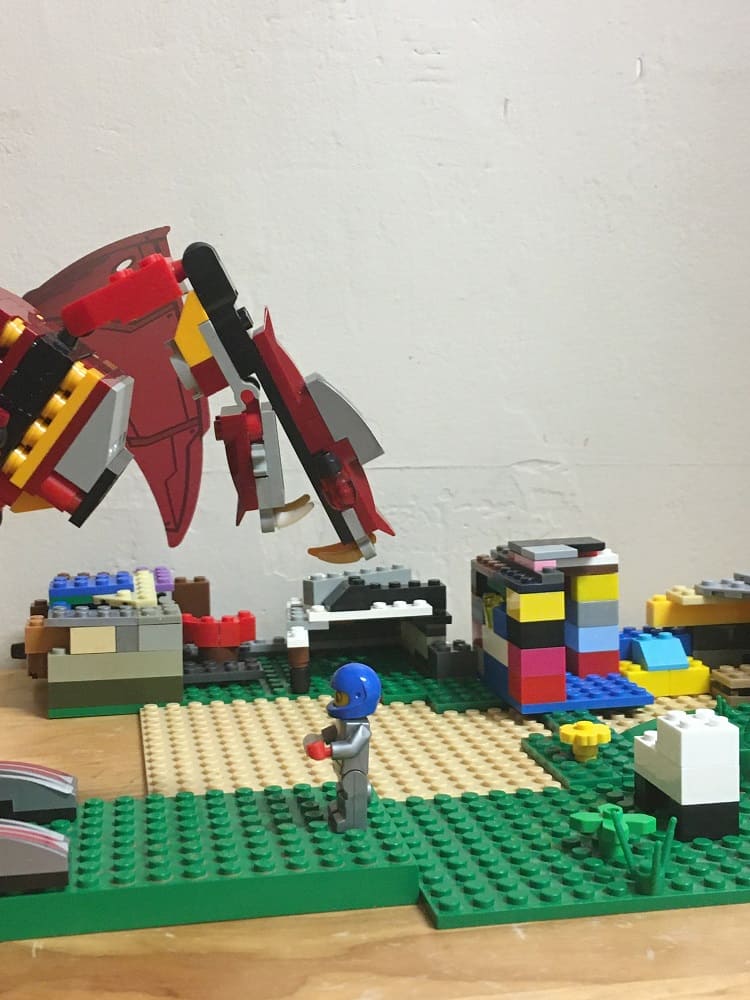 David Goliath Lego Bible building activity