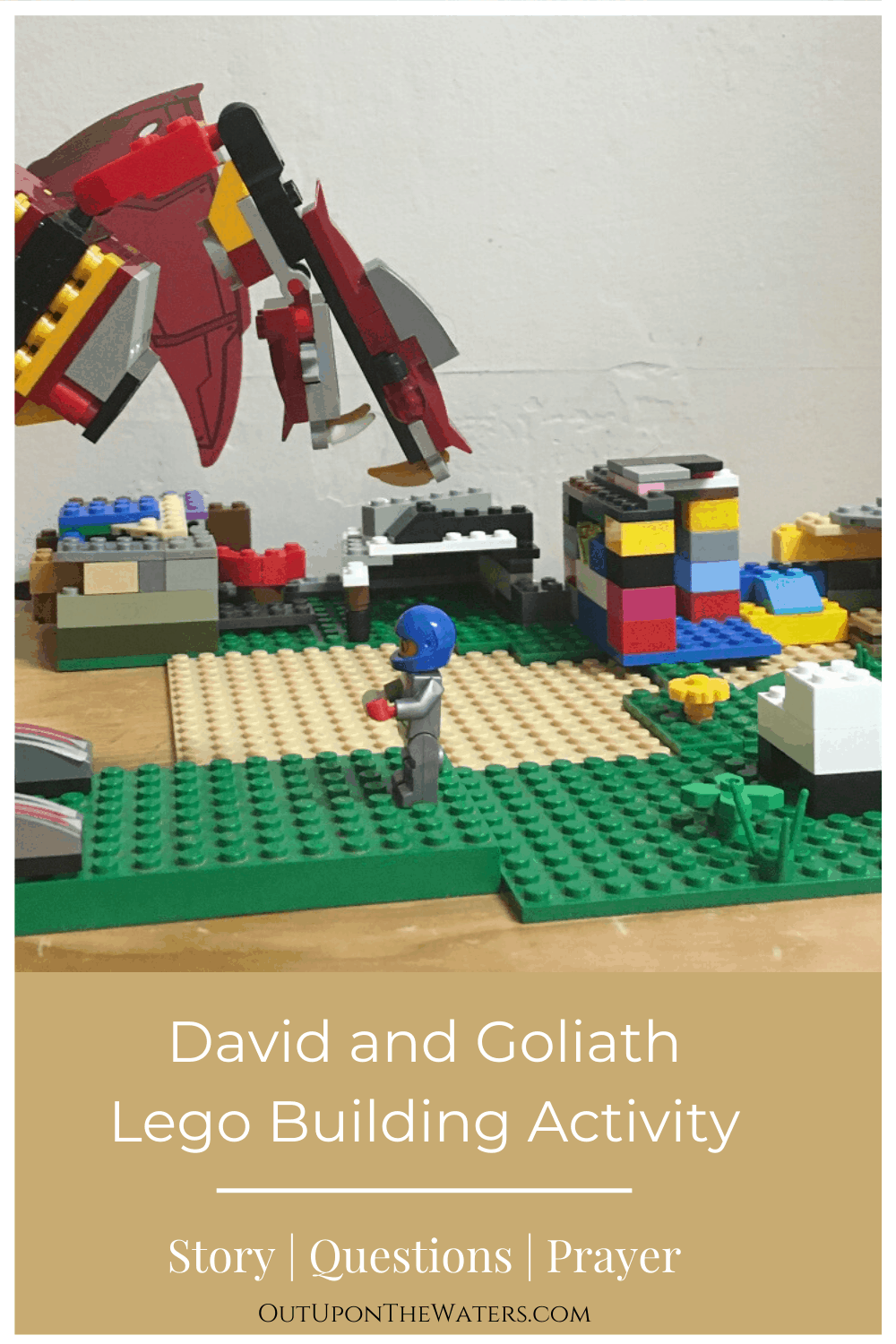 David and Goliath Lego Building Lesson