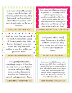 18 Powerful Back to School Prayers with Bible Verses - Out Upon the Waters