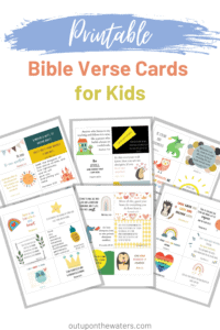 Printable Scripture Cards for Kids - Out Upon the Waters