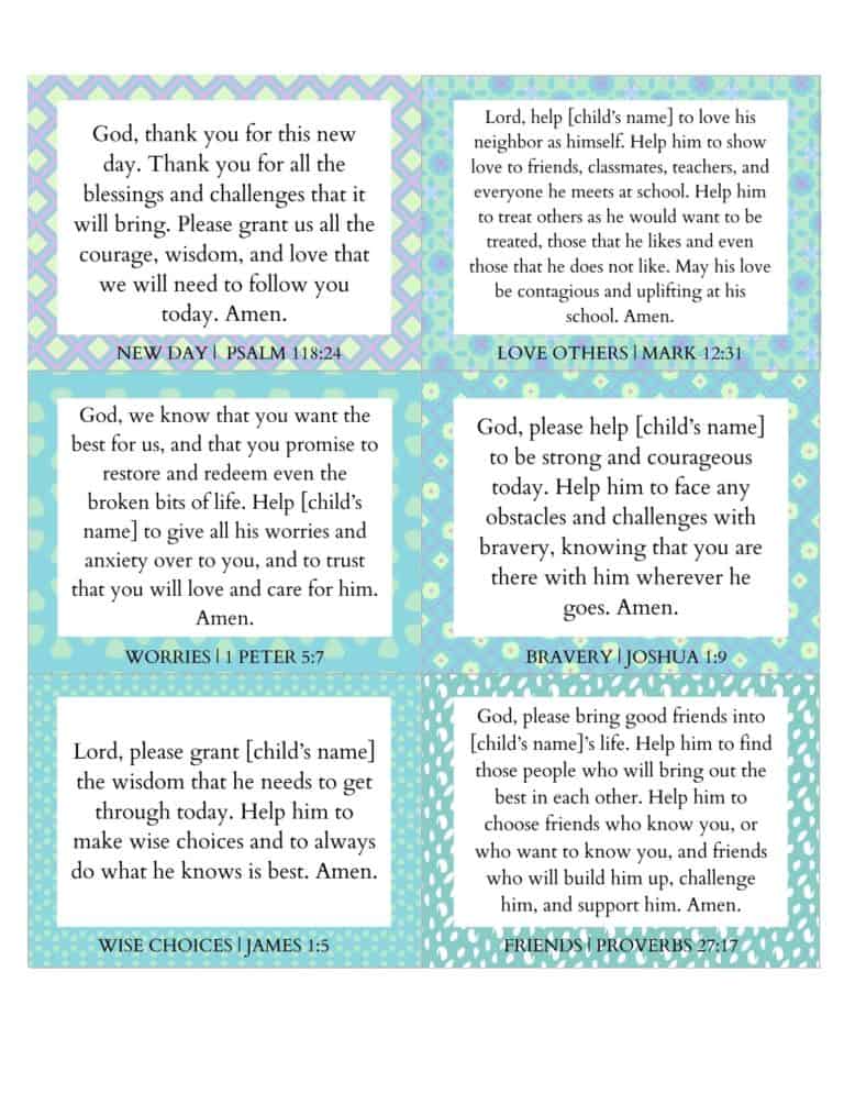 18 Powerful Back To School Prayers With Bible Verses - Out Upon The Waters