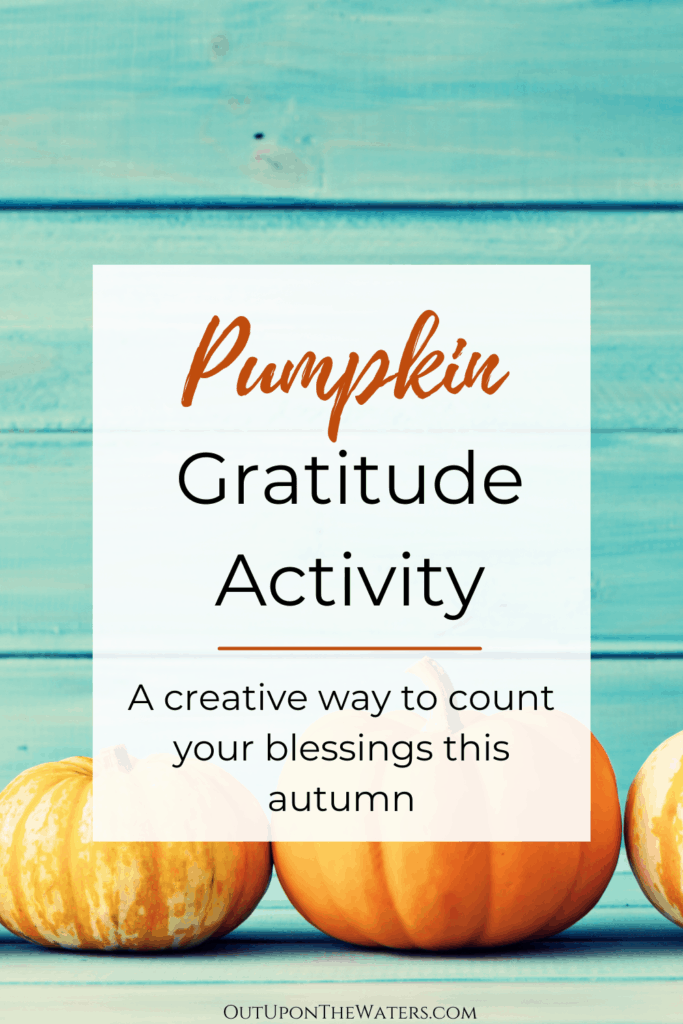 pumpkin gratitude activity