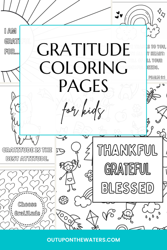 free printable gratitude coloring pages for kids