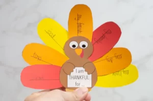 thankful turkey craft