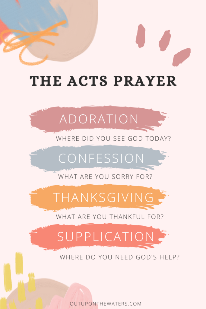 How to pray the ACTS prayer