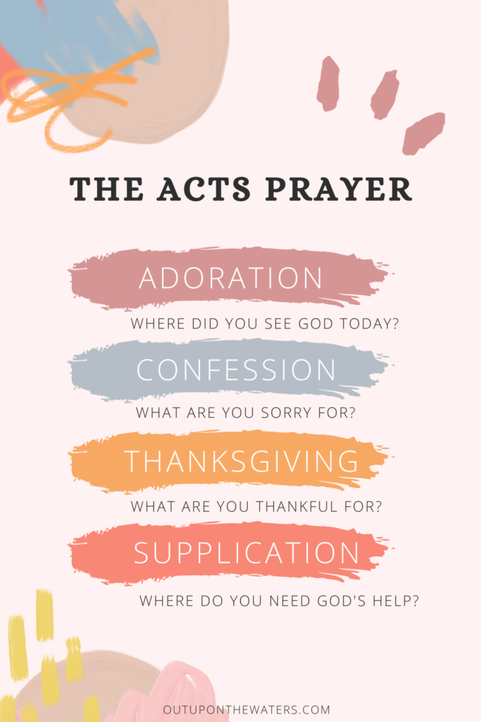 ACTS prayer acronym