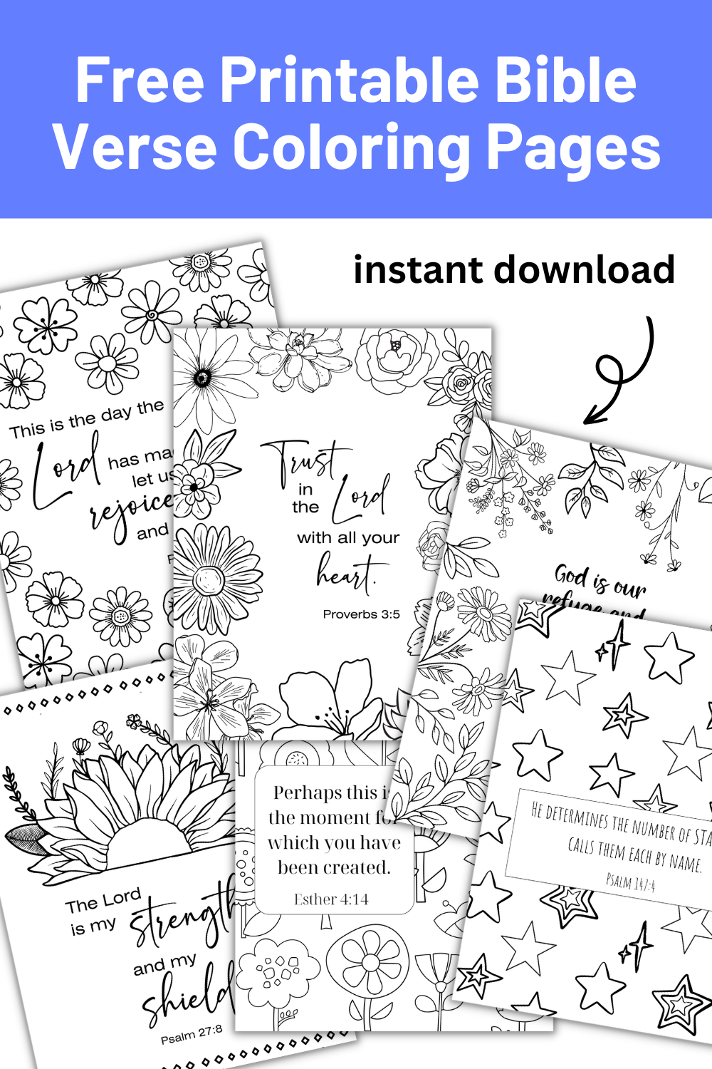 Free Printable Bible Verse Coloring Pages - Out Upon the Waters
