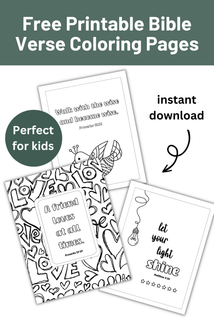 Free Printable Bible Verse Coloring Pages - Out Upon the Waters