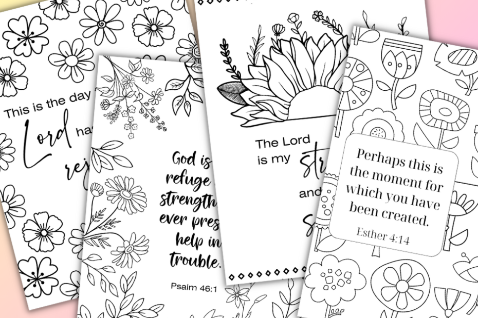free printable Bible coloring pages
