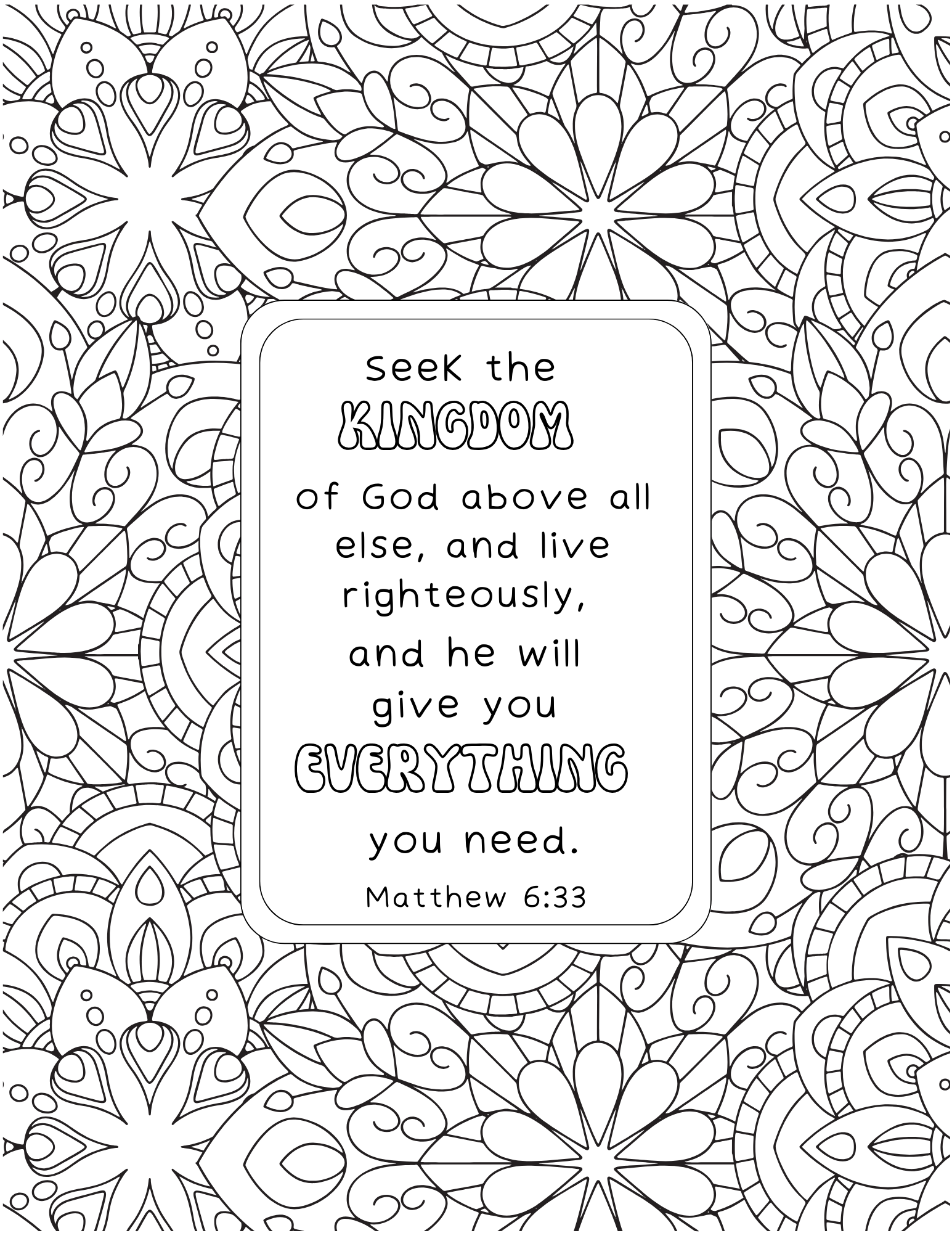 Free Printable Bible Verse Coloring Pages Out Upon The Waters