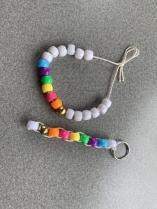 The Lord's Prayer keychain and bracelet craft