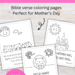bible verse coloring pages for mothers day
