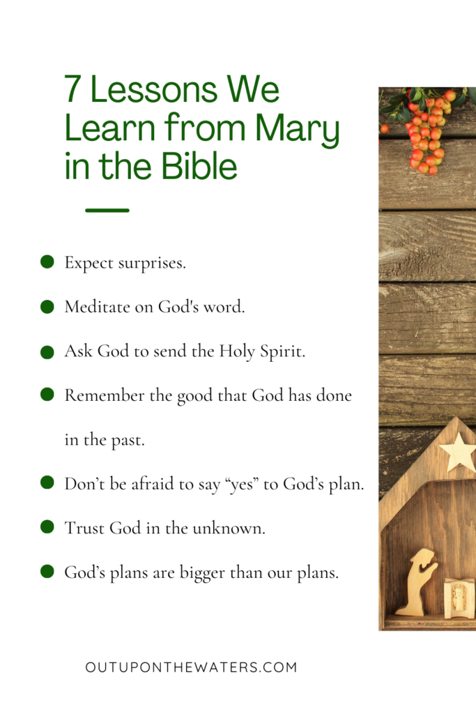 7 lessons from Mary in the Bible