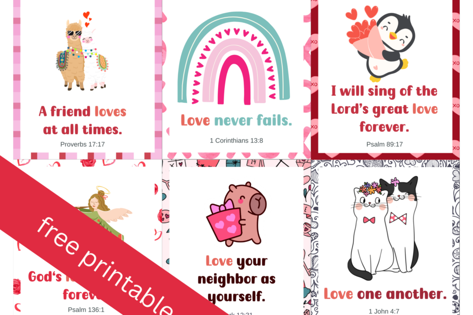 free printable Christian Valentines